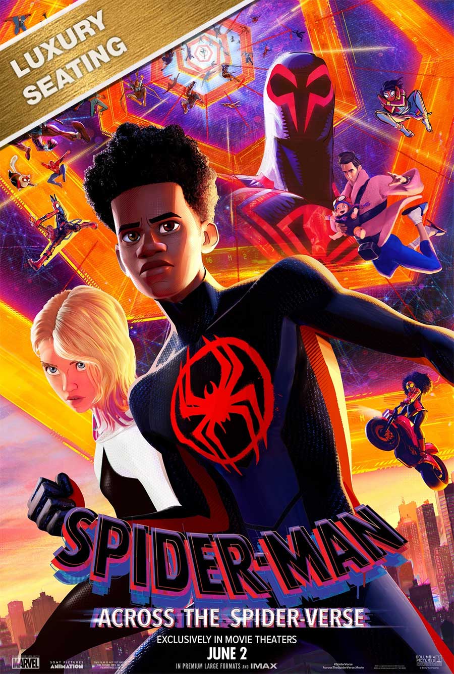 Poster for Spider-Man: Across the Spider-Verse (LUX)