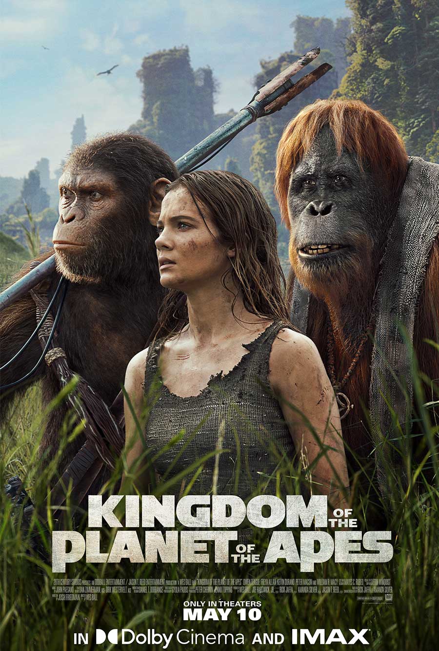 Poster for Kingdom of the Planet of the Apes
